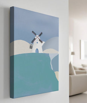 Windmill On A Sunny Hilltop