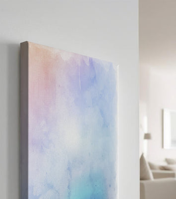 Gentle watercolor pastel gradient with soft texture and flow