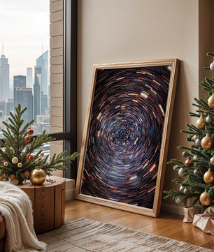 Colorful Abstract Circular Light Motion - Mi tienda