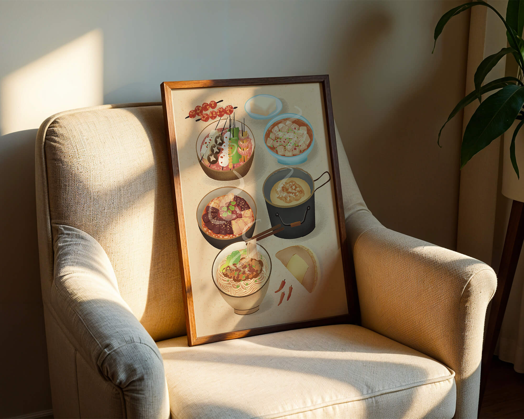 Delicious Array of Asian Cuisine with Various Dishes