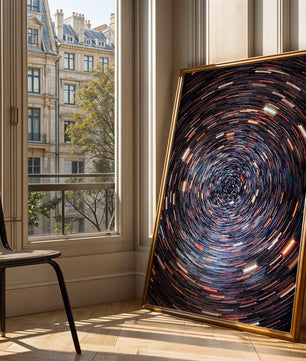 Colorful Abstract Circular Light Motion - Mi tienda