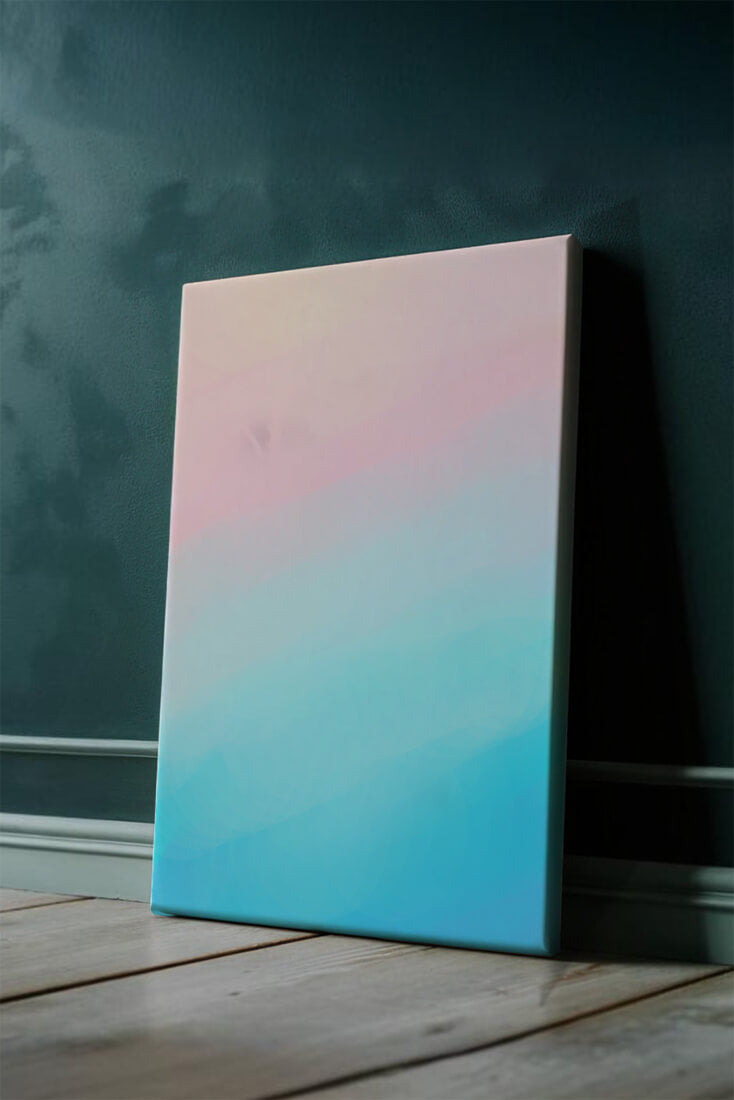 Pastel Gradient Background with Pink and Blue Hues