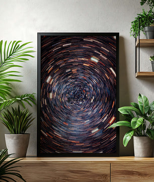 Colorful Abstract Circular Light Motion - Mi tienda