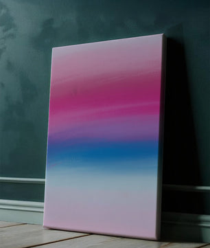 Vibrant Gradient with Pink and Blue Hues