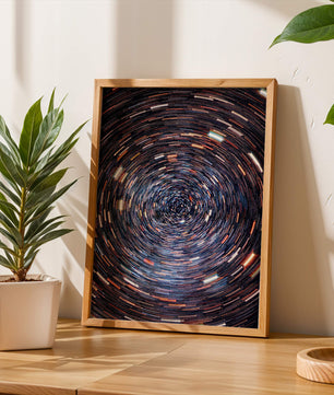 Colorful Abstract Circular Light Motion - Mi tienda
