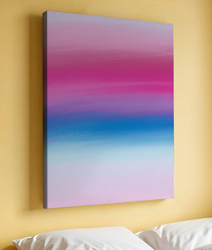 Vibrant Gradient with Pink and Blue Hues