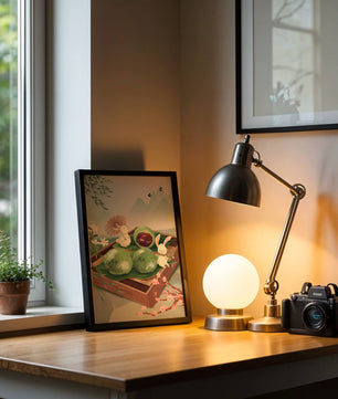 Charming Hasen mit Mochi und Berglandschaft