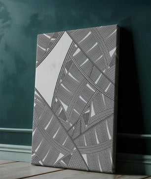 Detailed Abstract Geometric Pattern with Interwoven Stripes - Mi tienda