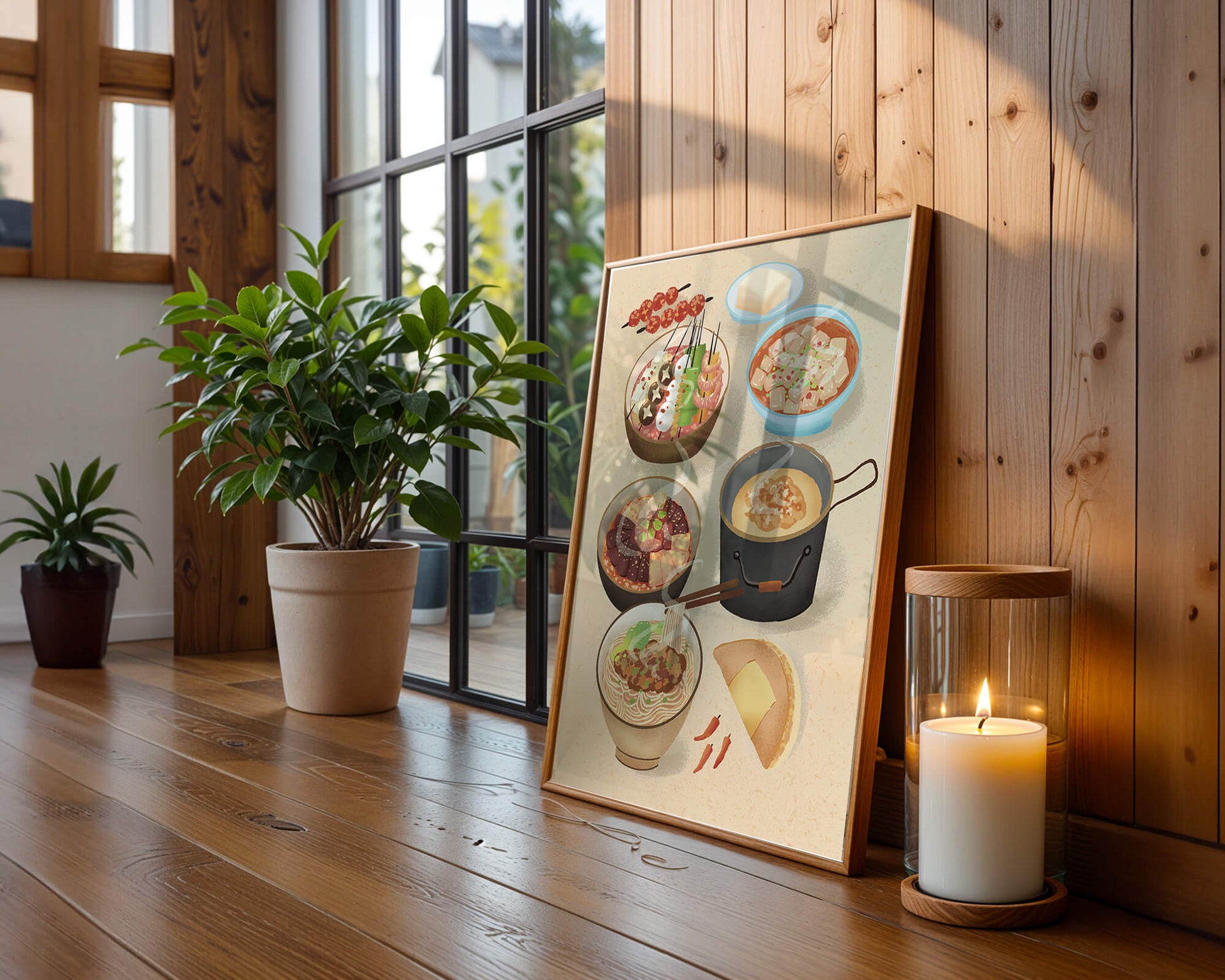 Delicious Array of Asian Cuisine with Various Dishes