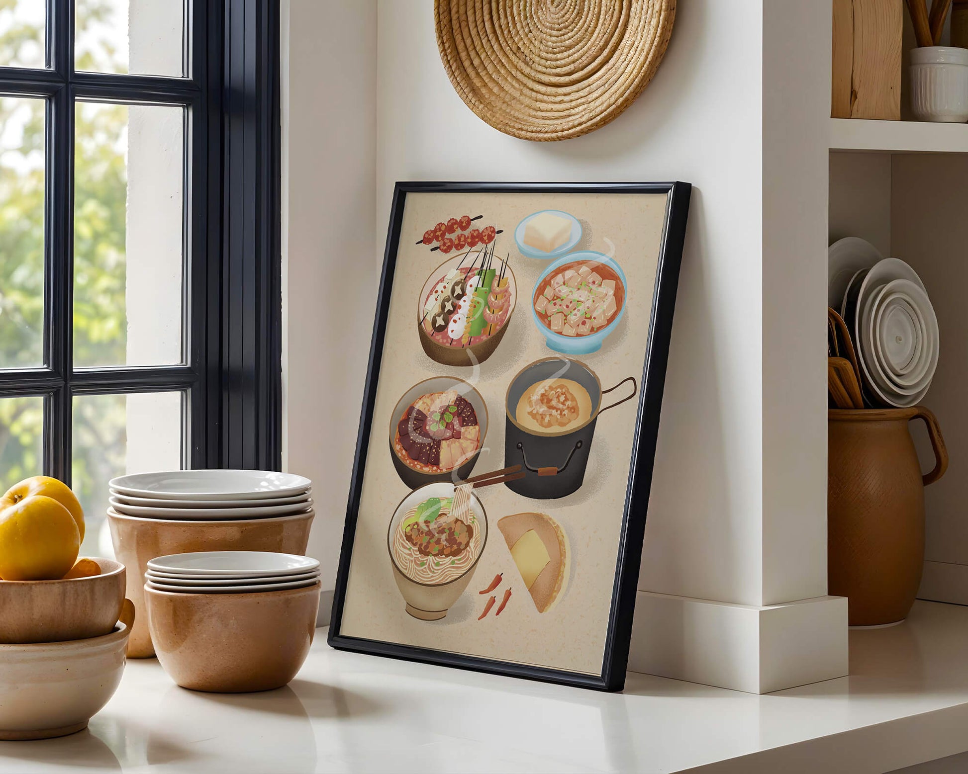 Delicious Array of Asian Cuisine with Various Dishes