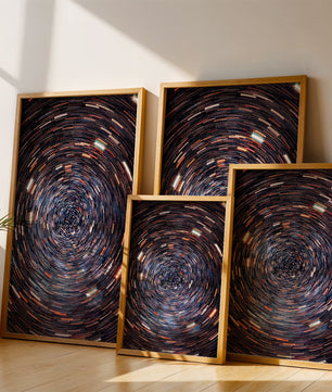 Colorful Abstract Circular Light Motion - Mi tienda