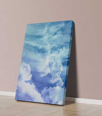 Beautiful Blue Sky with Majestic Clouds