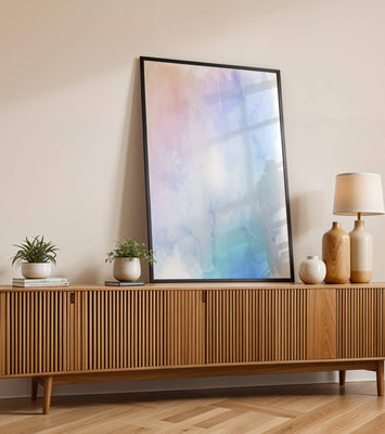 Gentle watercolor pastel gradient with soft texture and flow