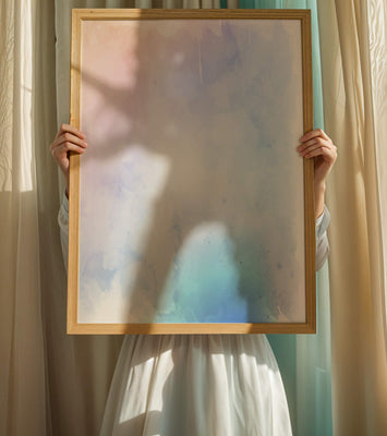 Gentle watercolor pastel gradient with soft texture and flow