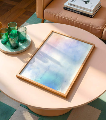 Gentle watercolor pastel gradient with soft texture and flow