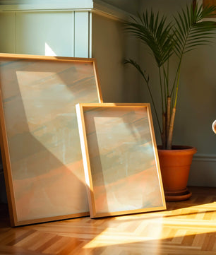 Tonos pastel abstractos con patrones de pinceladas