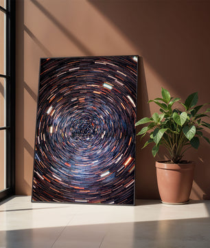 Colorful Abstract Circular Light Motion - Mi tienda