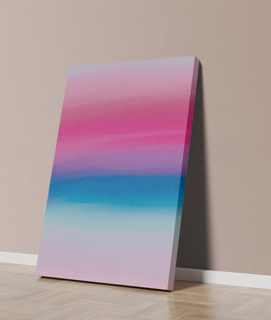 Vibrant Gradient with Pink and Blue Hues