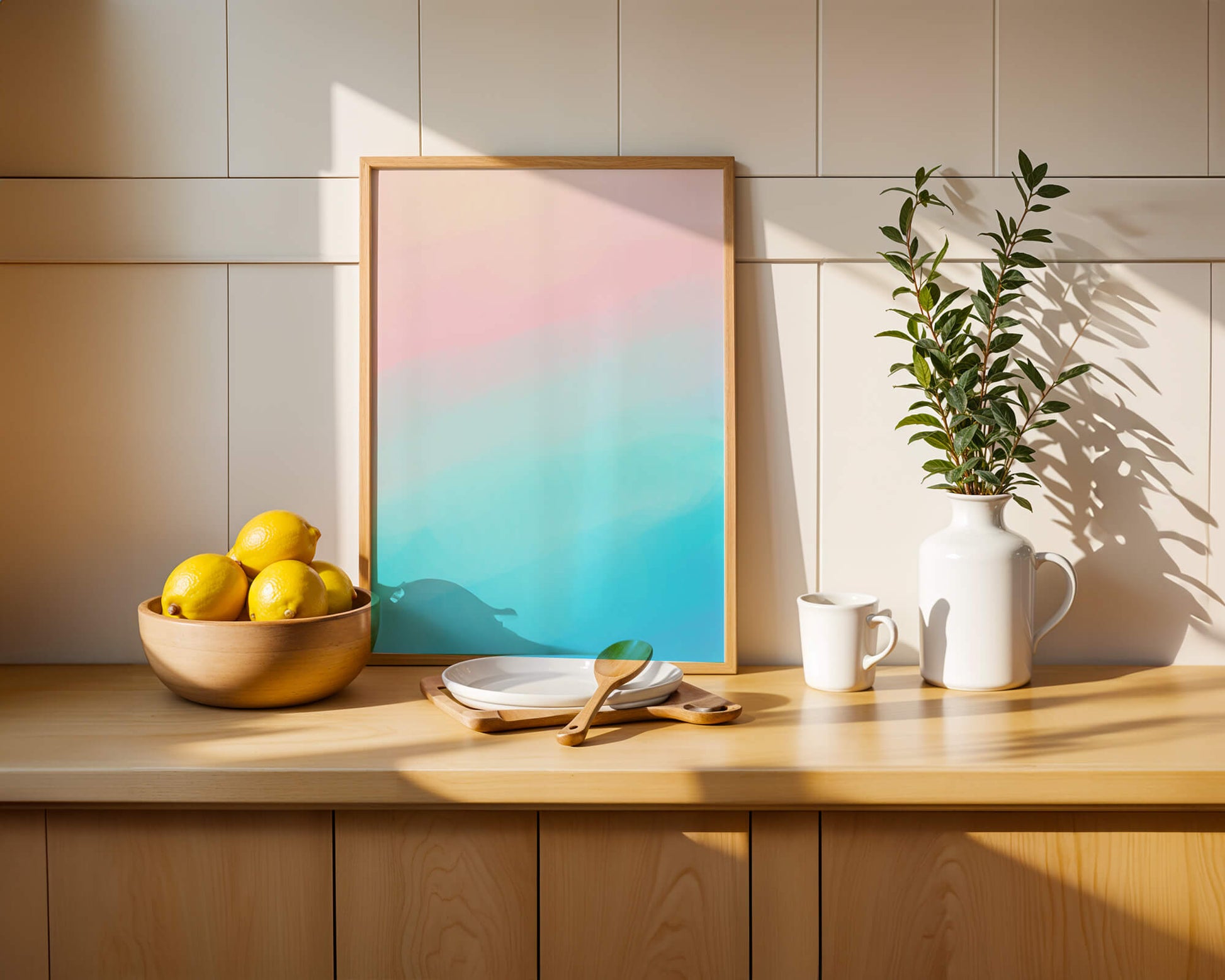 Pastel Gradient Background with Pink and Blue Hues