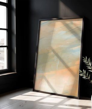 Tonos pastel abstractos con patrones de pinceladas