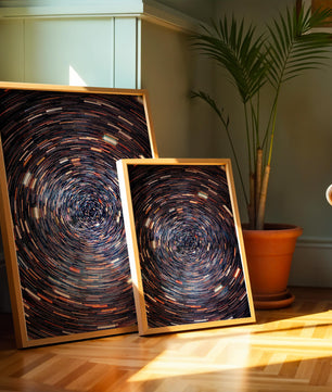 Colorful Abstract Circular Light Motion - Mi tienda