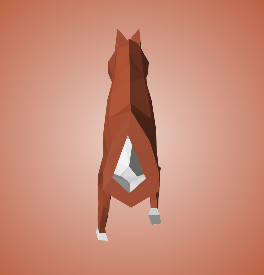 Cabeza de caballo para colgar en la pared papercraft 3D, escultura de papel poligonal DIY, 51x16x35 cm, 59 piezas – Decoración de pared geométrica, kit de montaje, trofeo de caballo decorativo para dormitorio juvenil