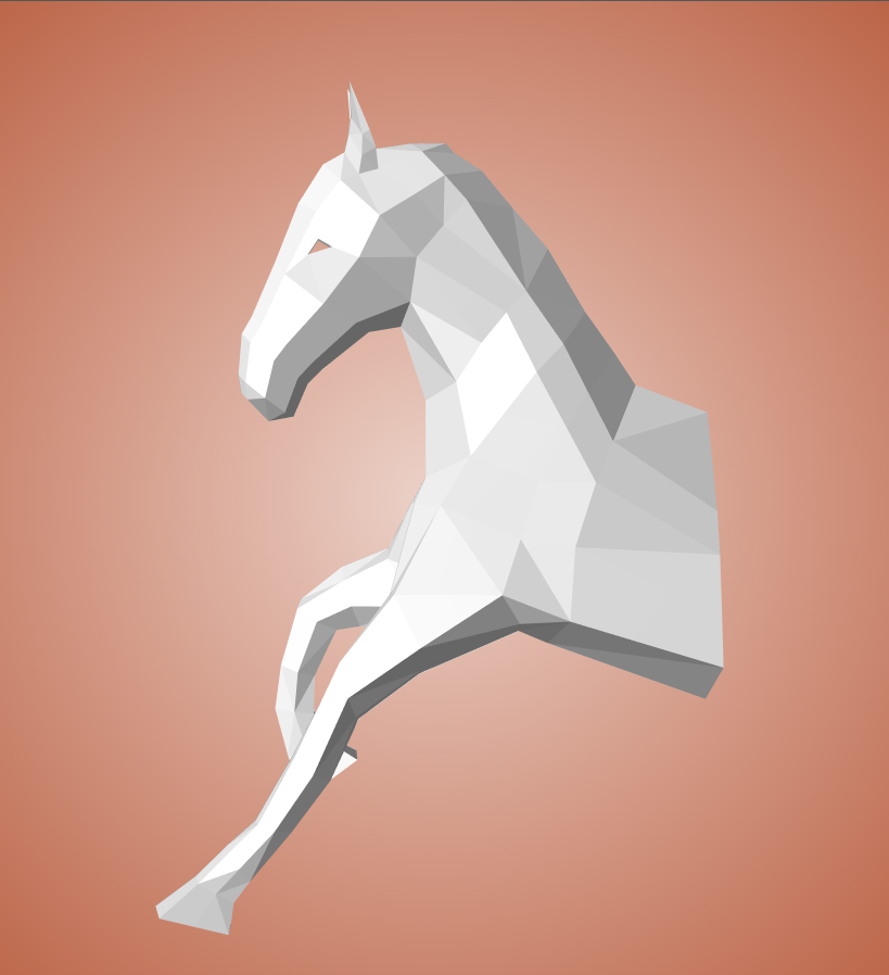 Cabeza de caballo para colgar en la pared papercraft 3D, escultura de papel poligonal DIY, 51x16x35 cm, 59 piezas – Decoración de pared geométrica, kit de montaje, trofeo de caballo decorativo para dormitorio juvenil