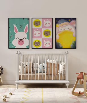 Affiches d’animaux pour décoration enfantine