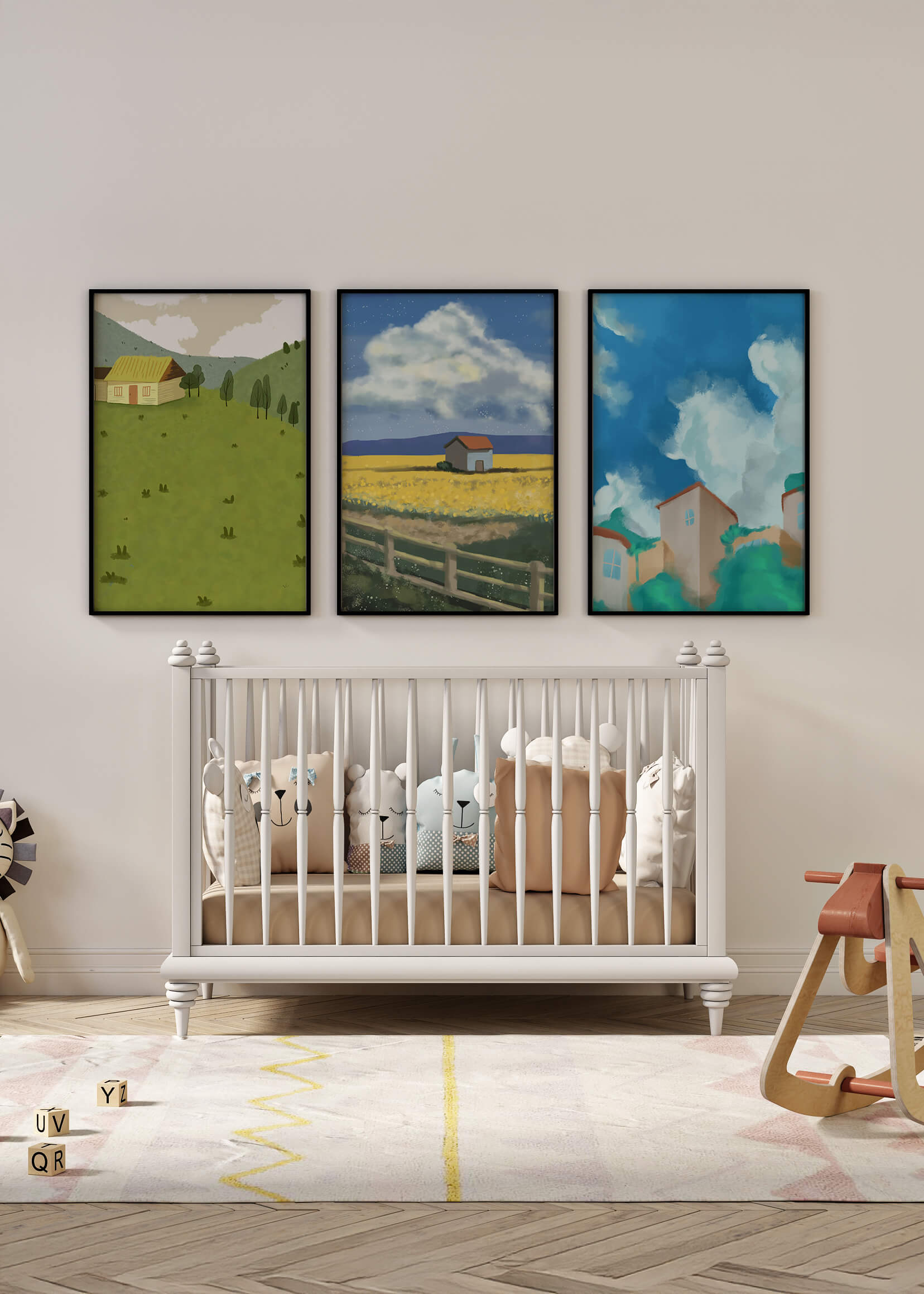 Paisajes Artísticos en Lienzos Modernos