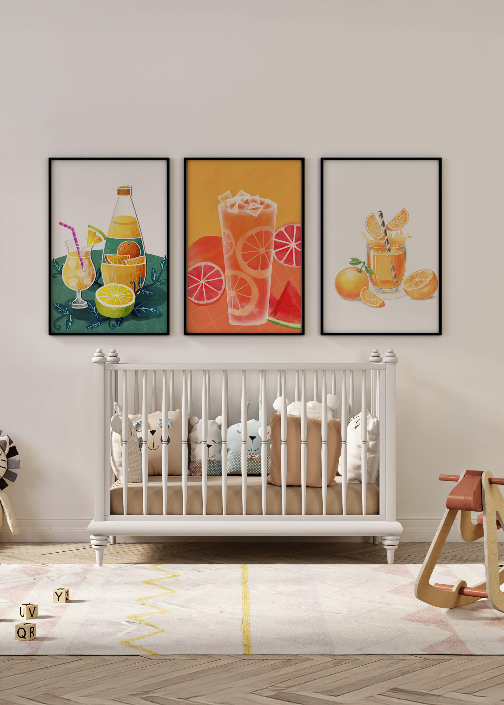 Pinturas Modernas de Bebidas Refrescantes