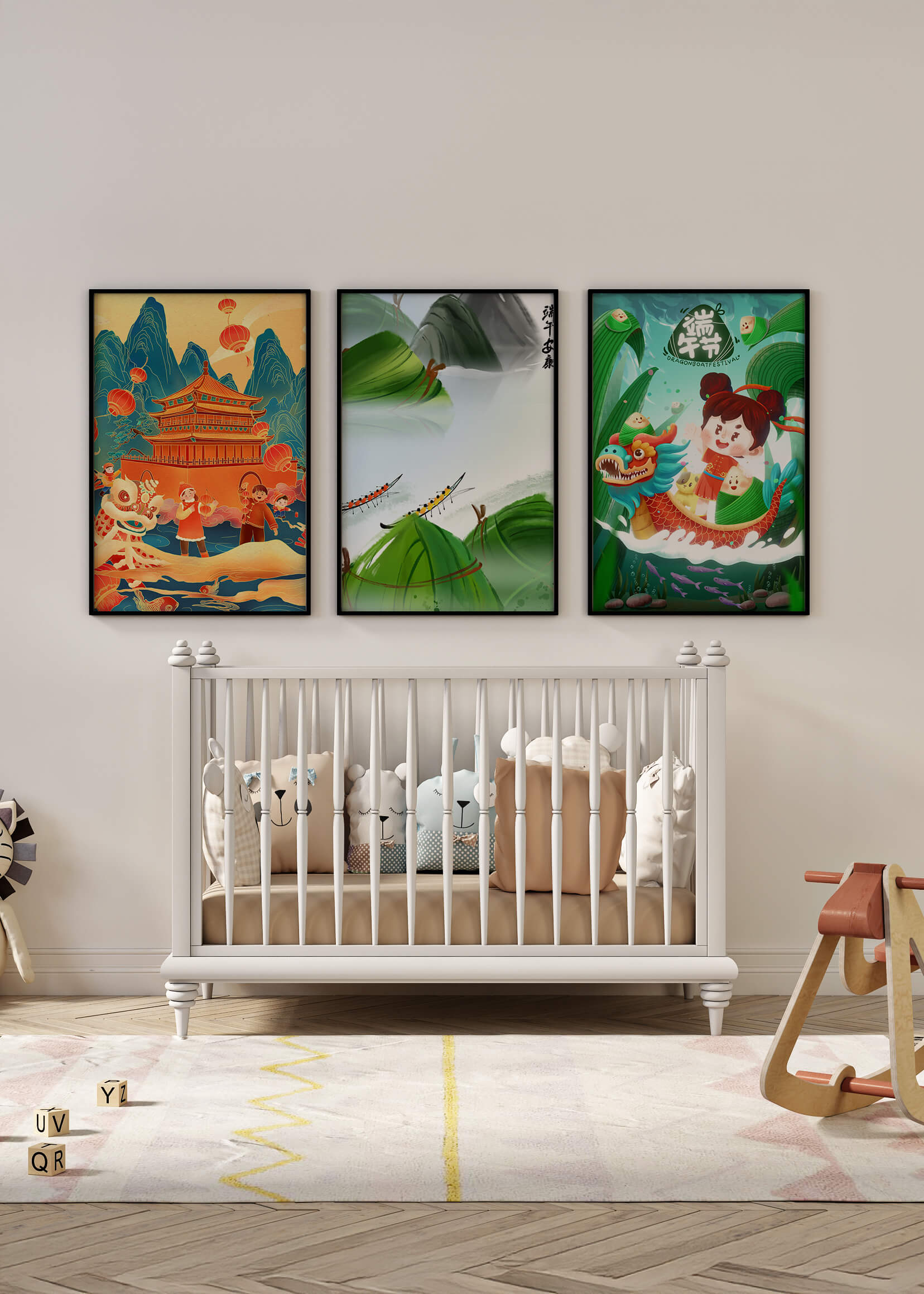 Affiches artistiques à thème festif oriental