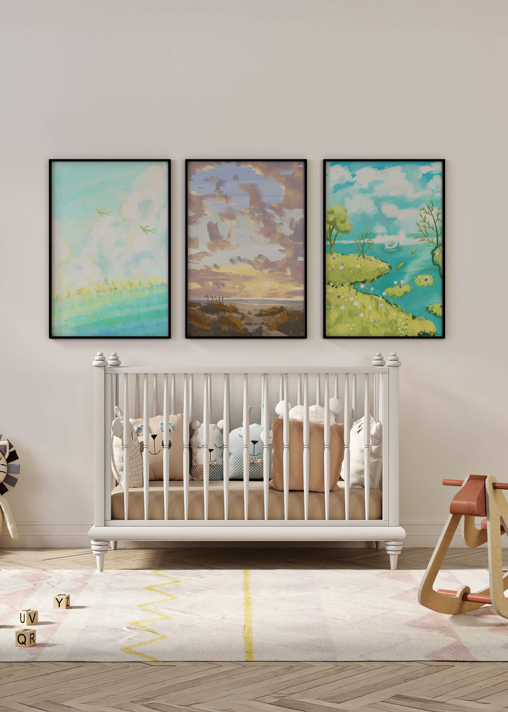 Imágenes Artísticas Naturales en Impresión de Alta Calidad Sin Marco