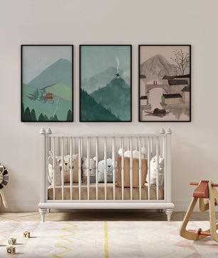 Imágenes de Paisajes Naturales Minimalistas en Interiores Modernos