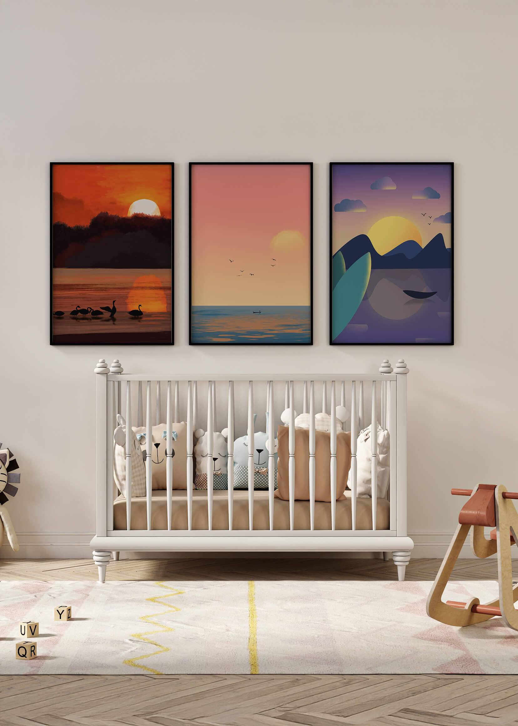 Paisajes Abstractos en Impresiones de Alta Calidad