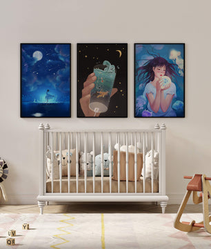 Art moderne en impressions de haute qualité sans cadre