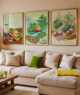 Œuvres d'art inspirées par la cuisine asiatique