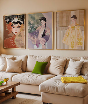 Art Impressions de Style Oriental à Thème Floral