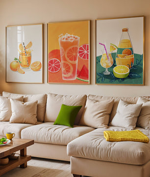 Peintures Modernes de Boissons Rafraîchissantes