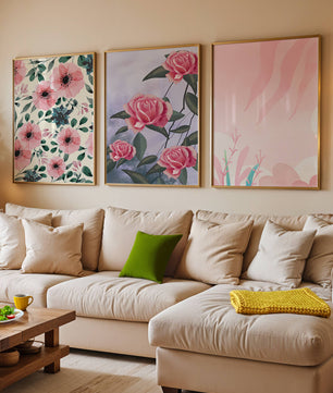 Impresiones Florales en Decoración Moderna