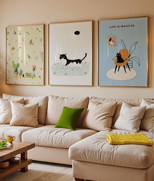 Impresiones Artísticas de Gatos en Diseño Moderno