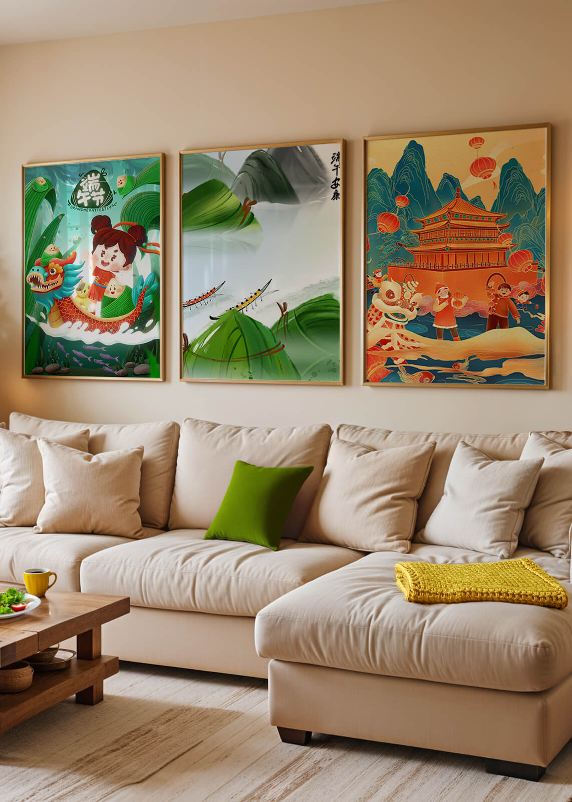 Affiches artistiques à thème festif oriental
