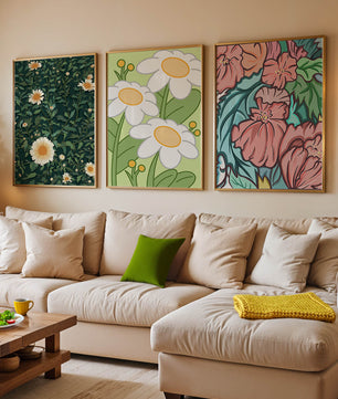 Imágenes de Flores en Estilo Ilustrativo
