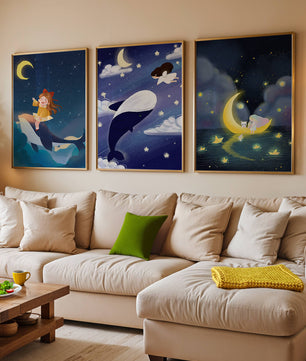 Aventuras de Niños en el Cielo Estrellado