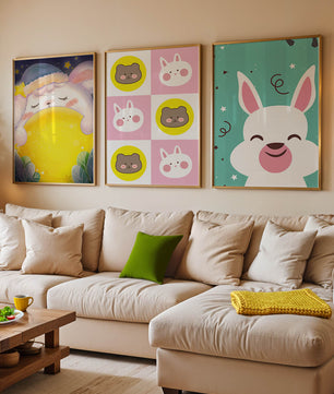 Affiches d’animaux pour décoration enfantine