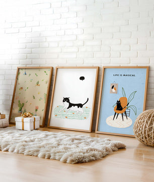 Impresiones Artísticas de Gatos en Diseño Moderno