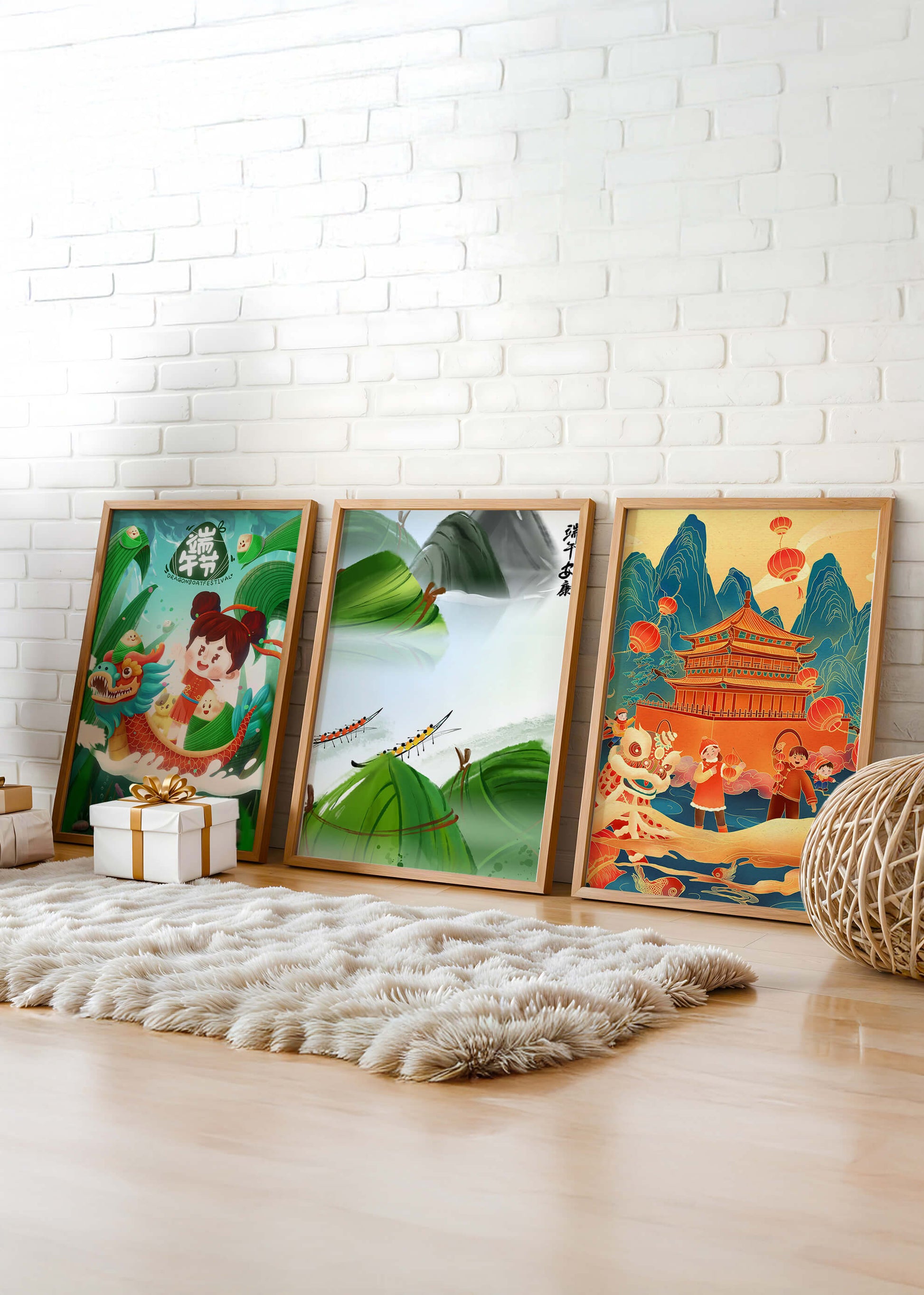 Affiches artistiques à thème festif oriental