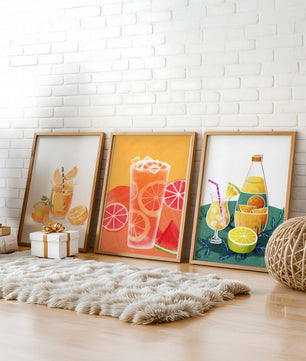 Peintures Modernes de Boissons Rafraîchissantes
