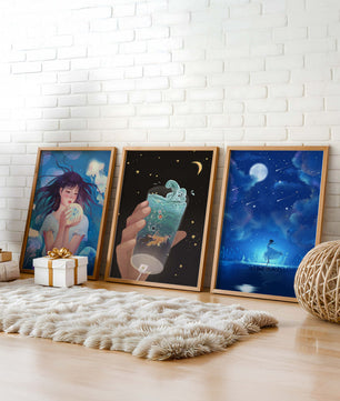Art moderne en impressions de haute qualité sans cadre