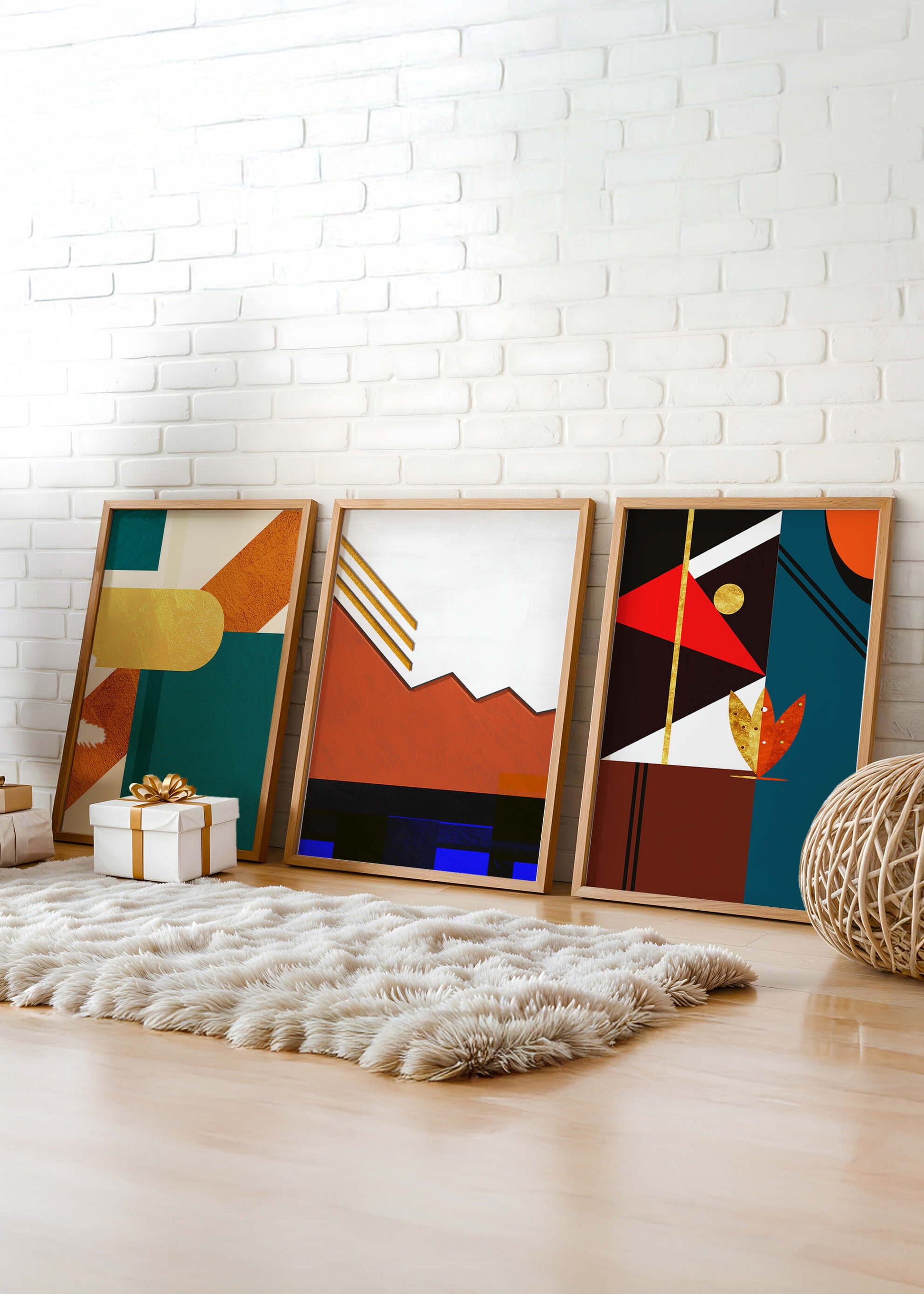 Impresiones Artísticas Modernas y Abstractas sin Marco