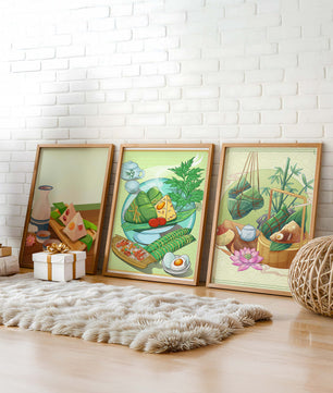 Œuvres d'art inspirées par la cuisine asiatique